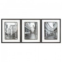 Dorcas - Black/White - Wall Art Set (3/CN)